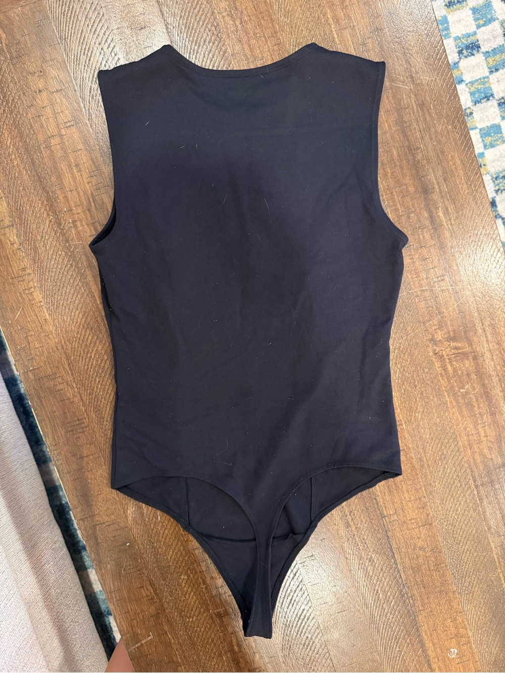 Women’s Abercrombie & Fitch Black One-Piece Bodysuit - Size Medium - Picture 4 of 4